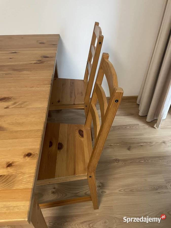 Stol sosnowy4krzesla Stoły Grodzisk Mazowiecki
