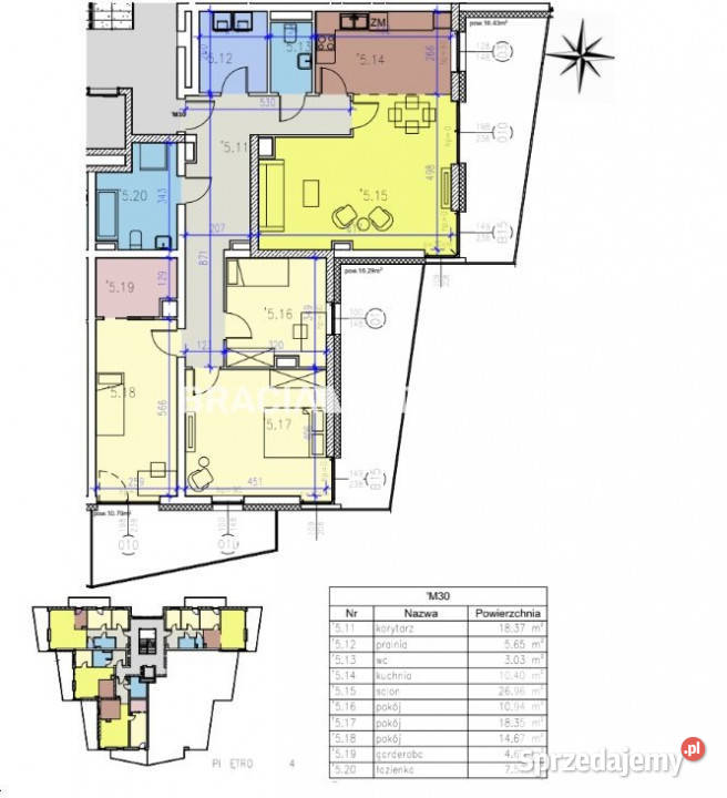 Mieszkanie sprzedam 12054m2 Kraków Reduta blok