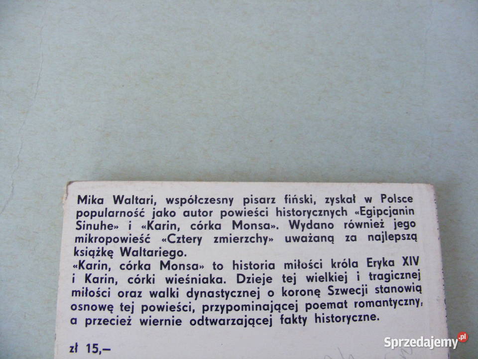 Karin córka Monsa Pogrążyć się w mroku Córka