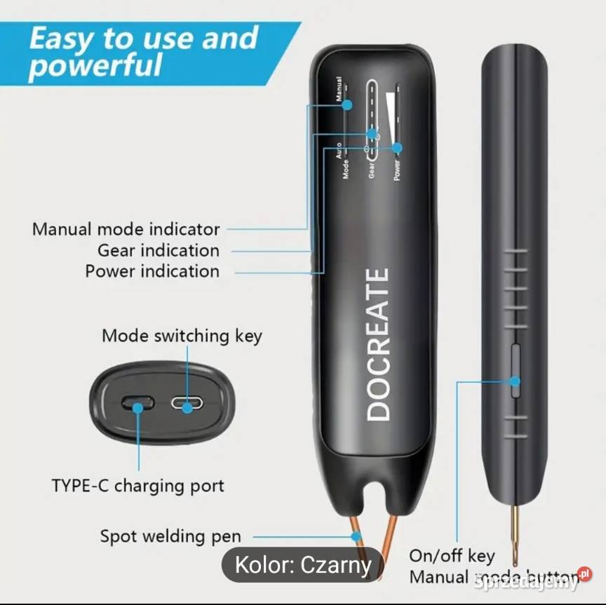 Ręczna akumulatorowa zgrzewarka DOCREATE Kraków