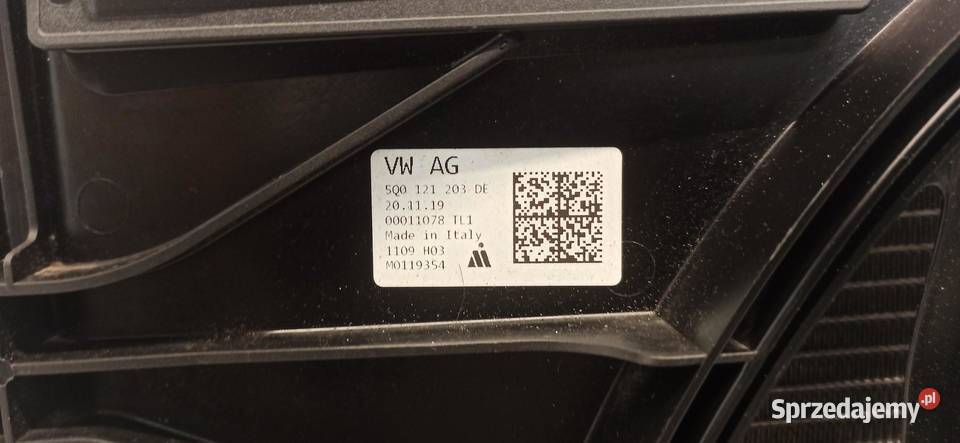 AUDI Q3 WENTYLATOR CHŁODNICE 15 TSI 5Q0959455BN