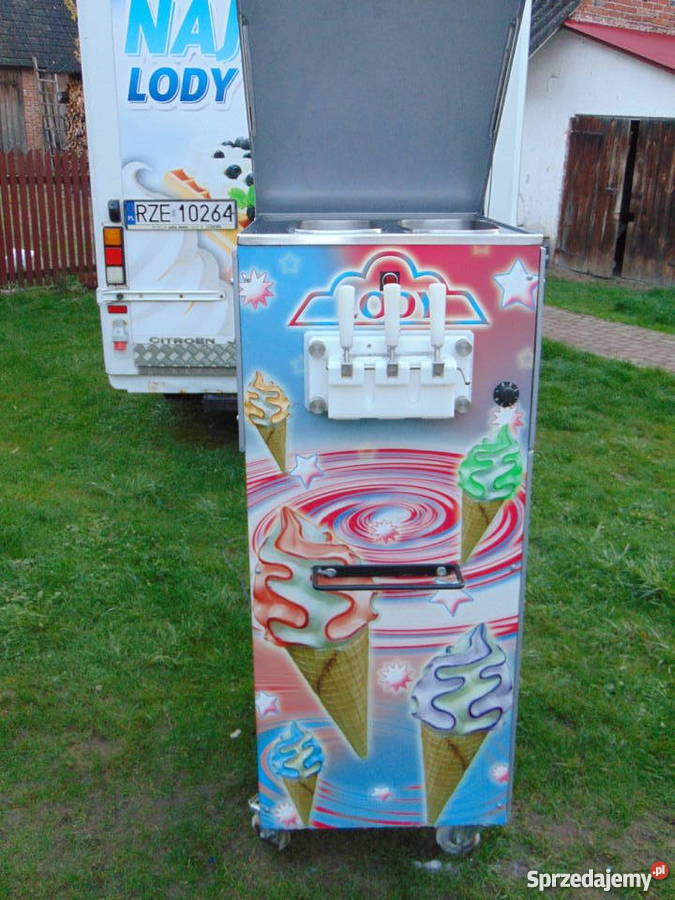 SPRZEDAM MASZYNĘ DO LODÓW WŁOSKICH DDR ODNOWIONA podkarpackie Przewrotne sprzedam