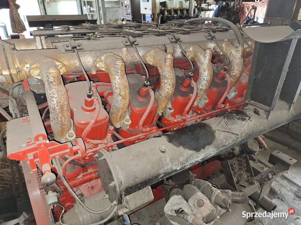 Silnik Wola Henschel H12 12 cylindrów Diesel 320 Płock sprzedam