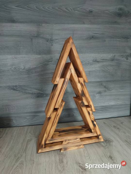 Drewniana choinka handmade Nowy Targ