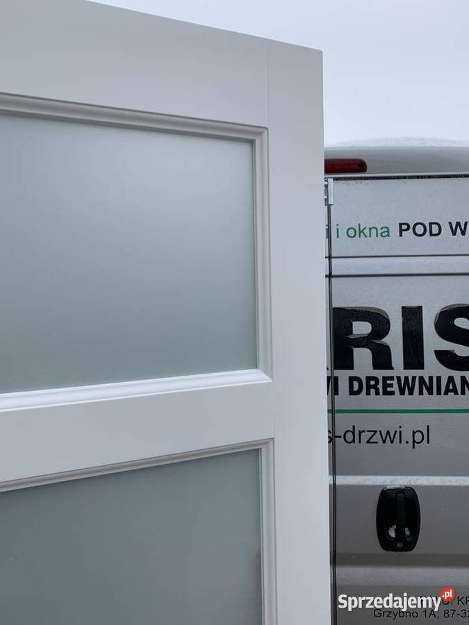 Drzwi dwuskrzydłowe SOSNOWE kris RĘKI 152 x 205 Grzybno