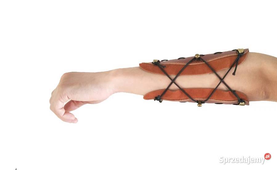 OCHRANIACZ KARWASZ SKÓRZANY zamszowy PRZEDRAMIE Sporty strzeleckie i myślistwo Nowy Sącz