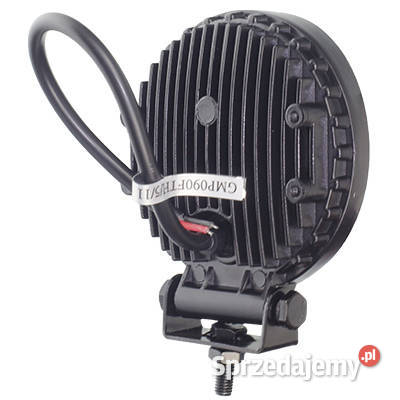 LAMPA ROBOCZA LEDOWA OKRĄGŁA 9 LED 1224V FI