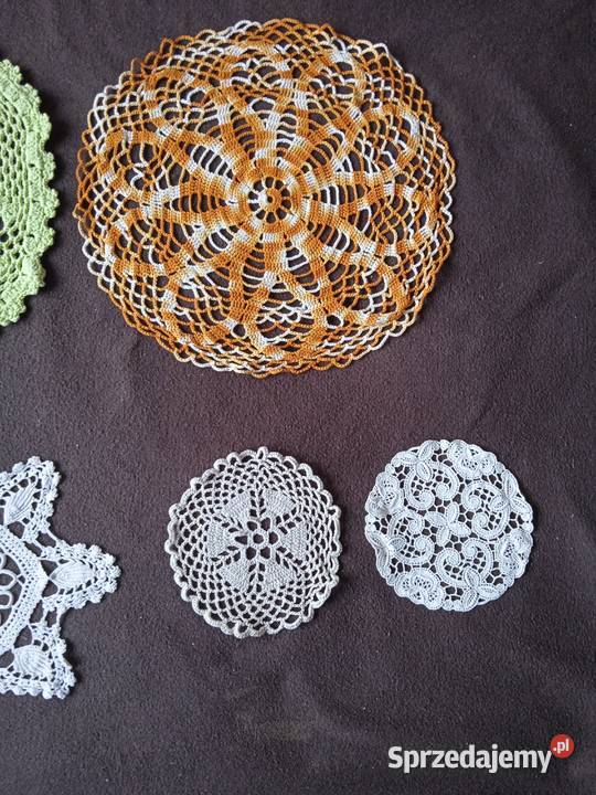 Serwetki szydełkowe ręcznie robione Serwety i serwetki Kraków