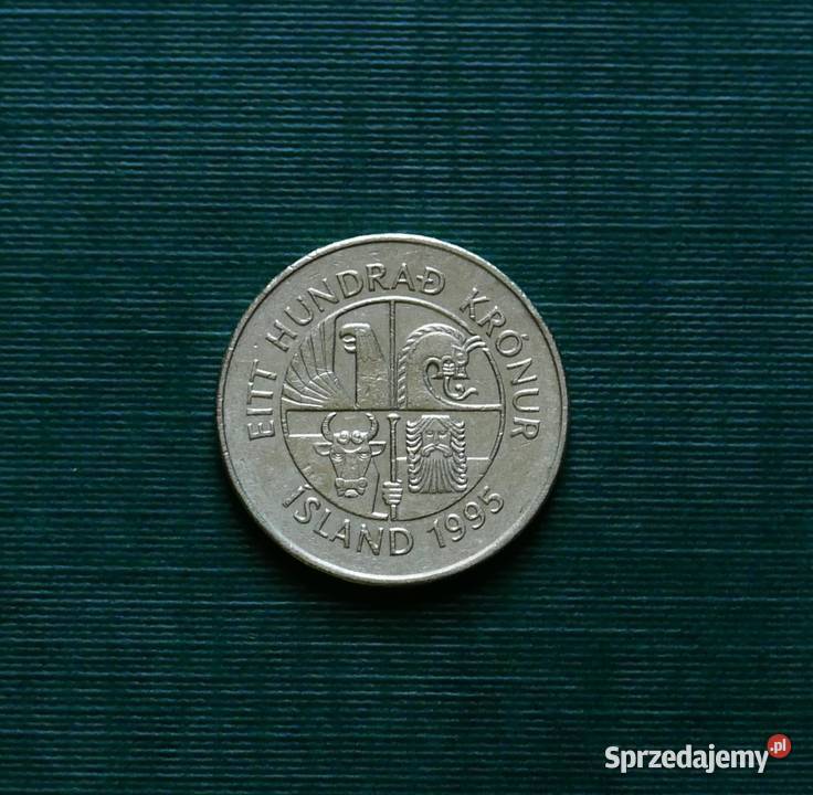 ISLANDIA 100 koron 1995r