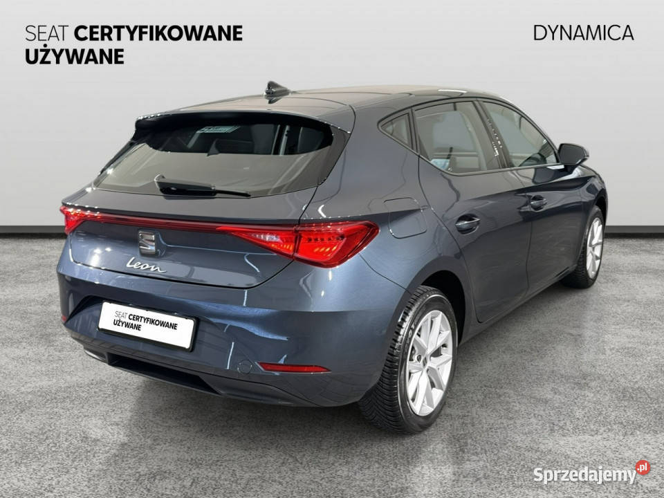 Seat Leon VAT 23 Style 10TSI 110 M6 2022 r salon wspomaganie kierownicy małopolskie Myślenice