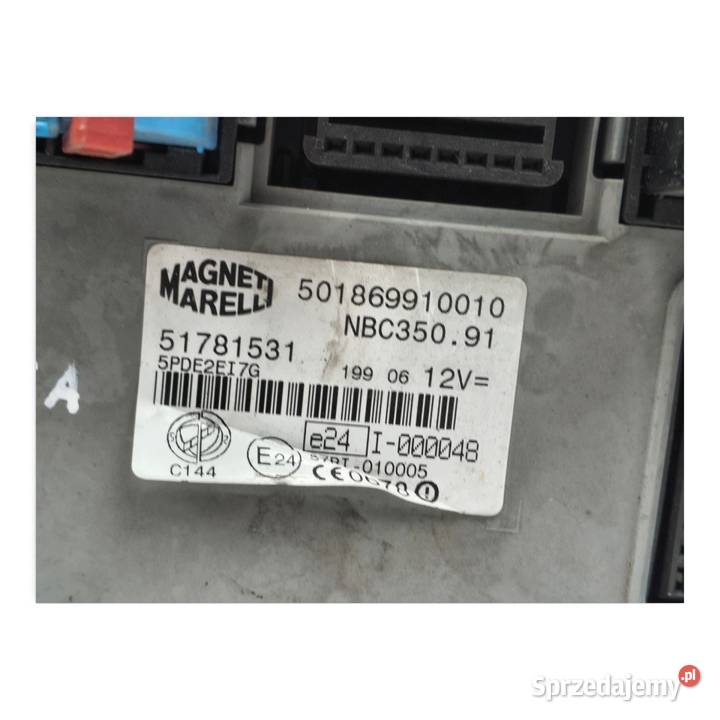 MODUŁ KOMFORTU BSI Fiat Idea 14 51781531