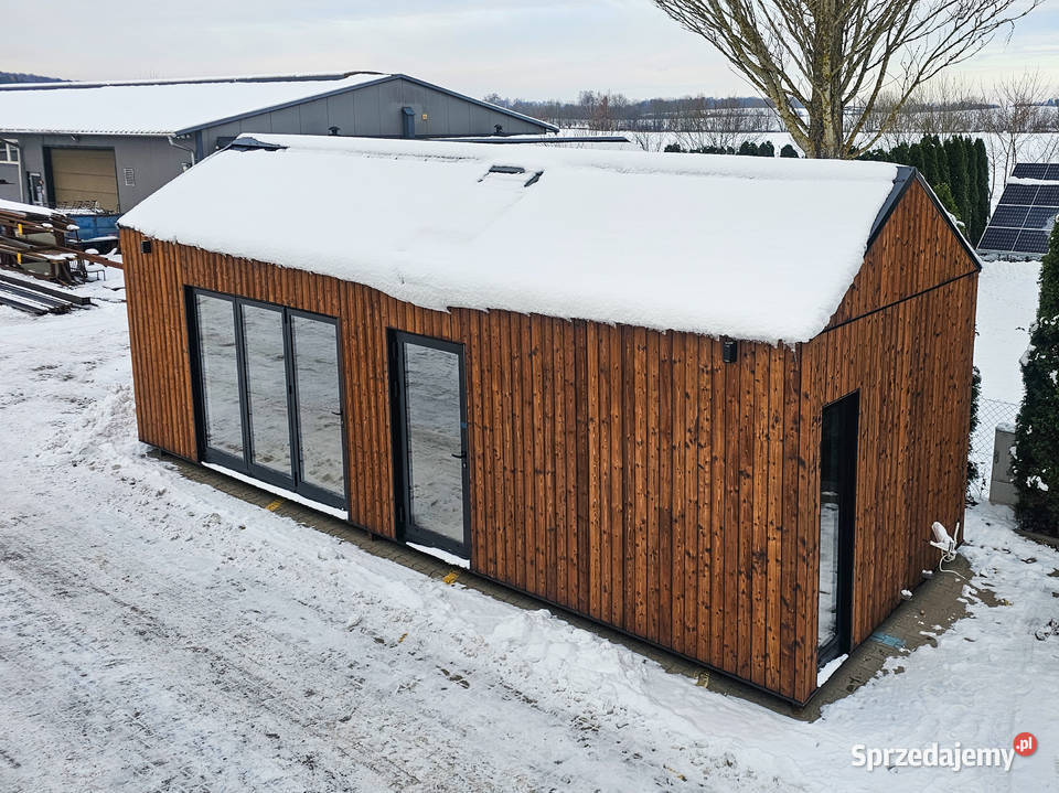 LoftoweDomy Domy Rekreacyjne 35m2 warianty ręki Ogród Domachowo