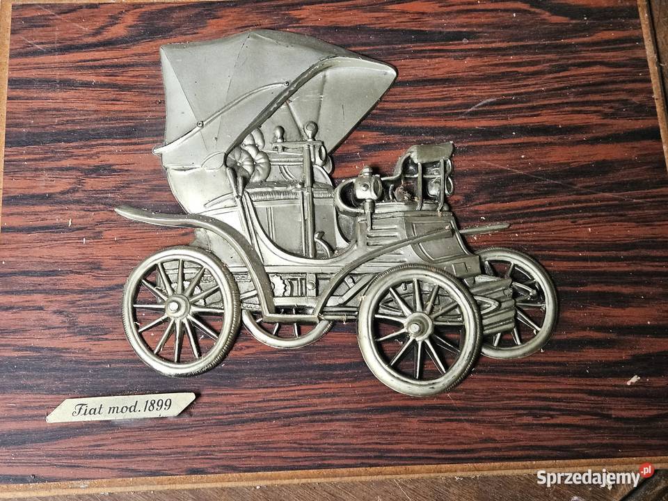 Obraz drewniany Fiata z 1899 roku 176 Poznań