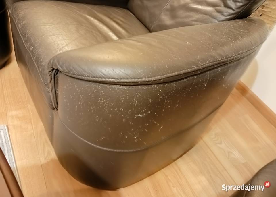 Kanapa skórzana 2 fotele tanio Lublin lubelskie