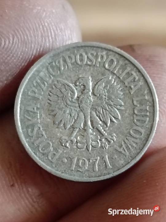 Sprzedam 10 groszy 1971 zzm Numizmatyka sprzedam