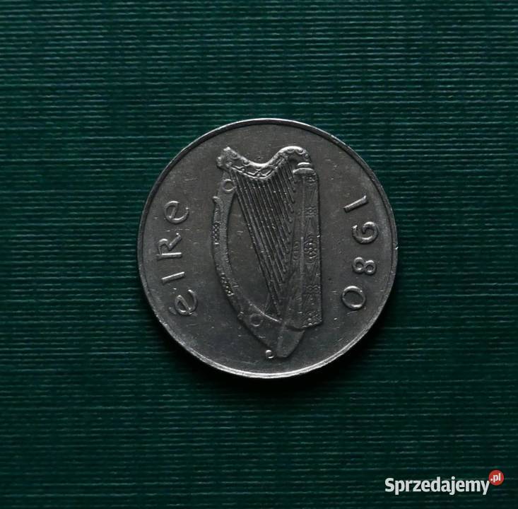 IRLANDIA 10 pensów 1980r Gliwice