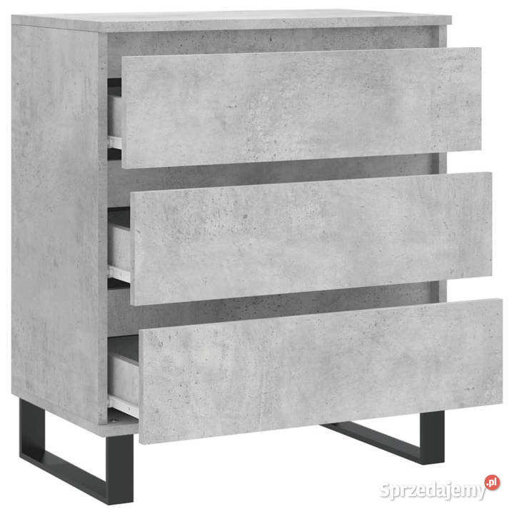 Komoda szarość betonu 60x35x70 materiał Warszawa