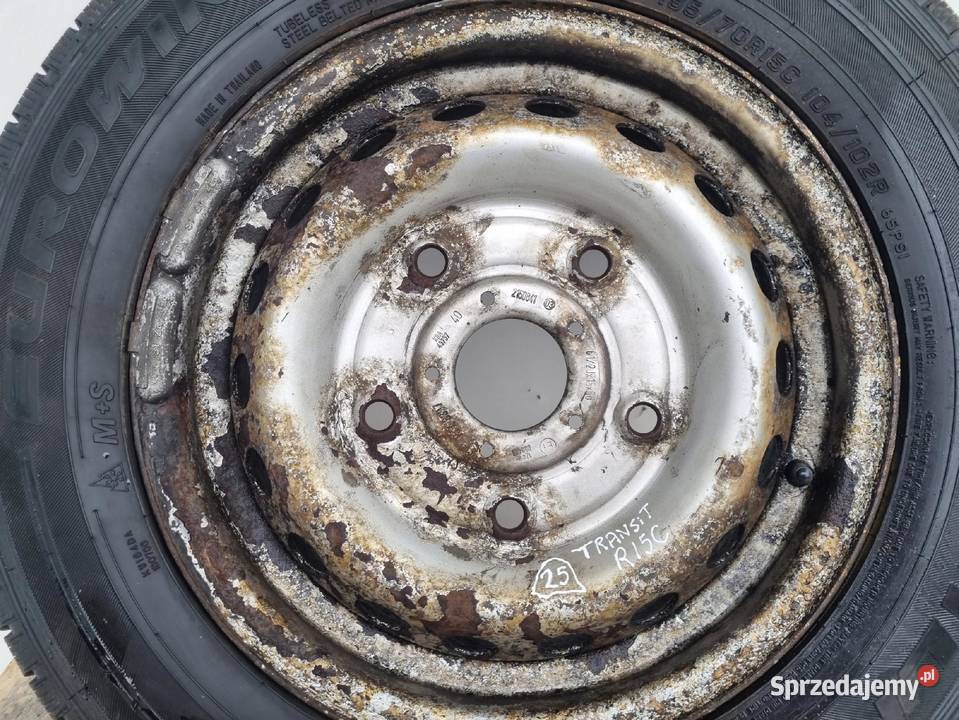 Ford Transit Custom mk8 KOŁO ZAPASOWE Zapas stalowe Samochodowe Janów
