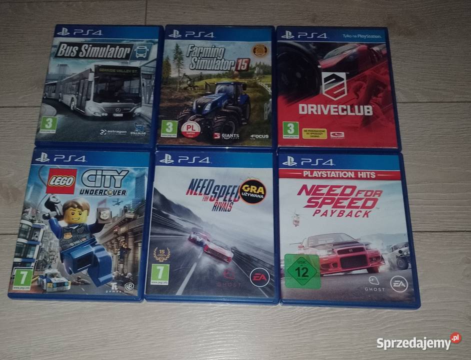 Sprzedam gry DRIVECLUB wielkopolskie sprzedam