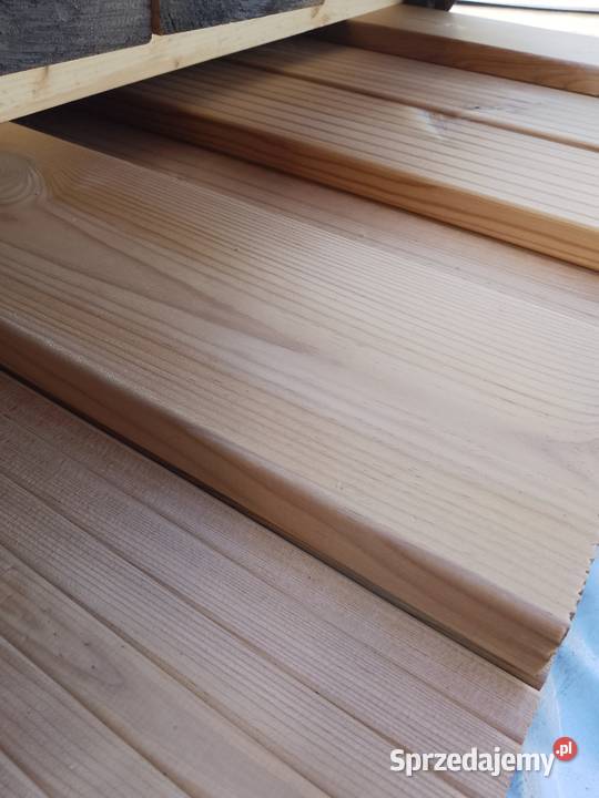 Deska tarasowa termo sosna 26x140 klasa AB taras Zielona Góra