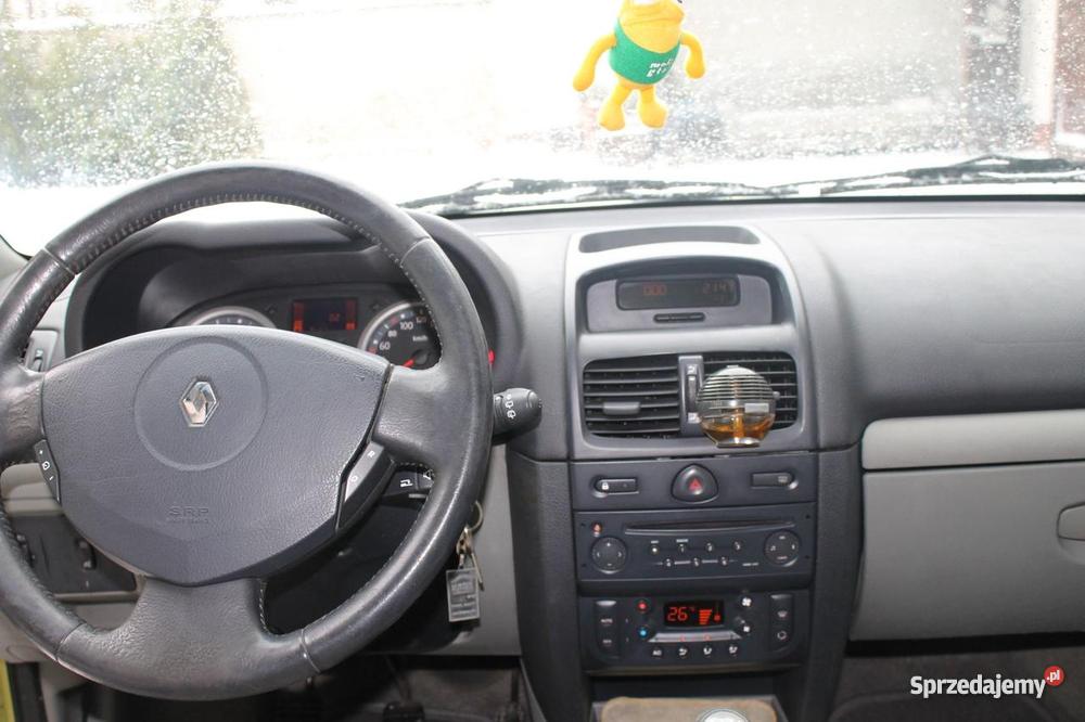 Renault Clio 2004 15dci bogato wyposażony złoty wielkopolskie Zbąszyń