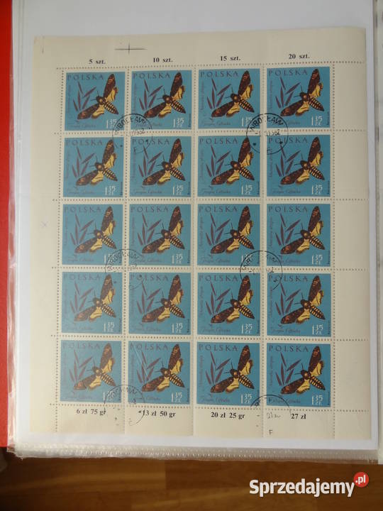 Znaczki pocztowe Polska Fi 11321143 Ark Jarosław sprzedam