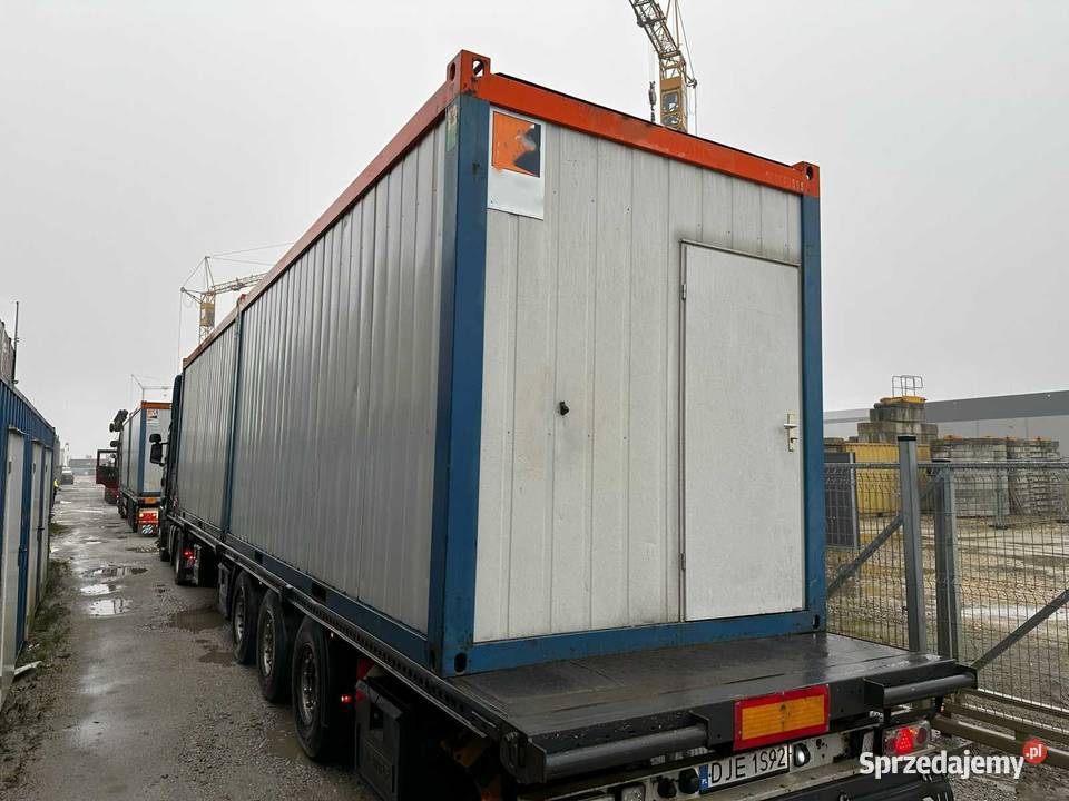 KONTENER BIUROWY SOCJALNY CONTAINEX 256