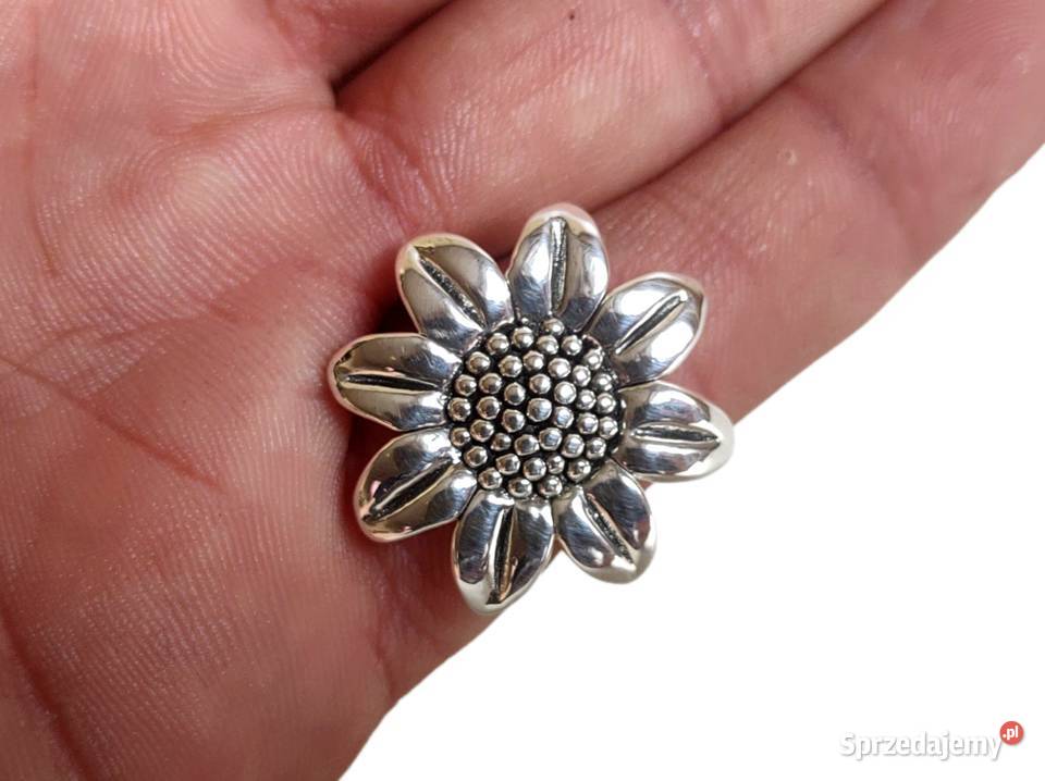 7540 Ładny Okazały Srebrny Słonecznik