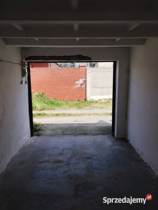 Garaż murowany w Zgorzelcu dolnośląskie Zgorzelec