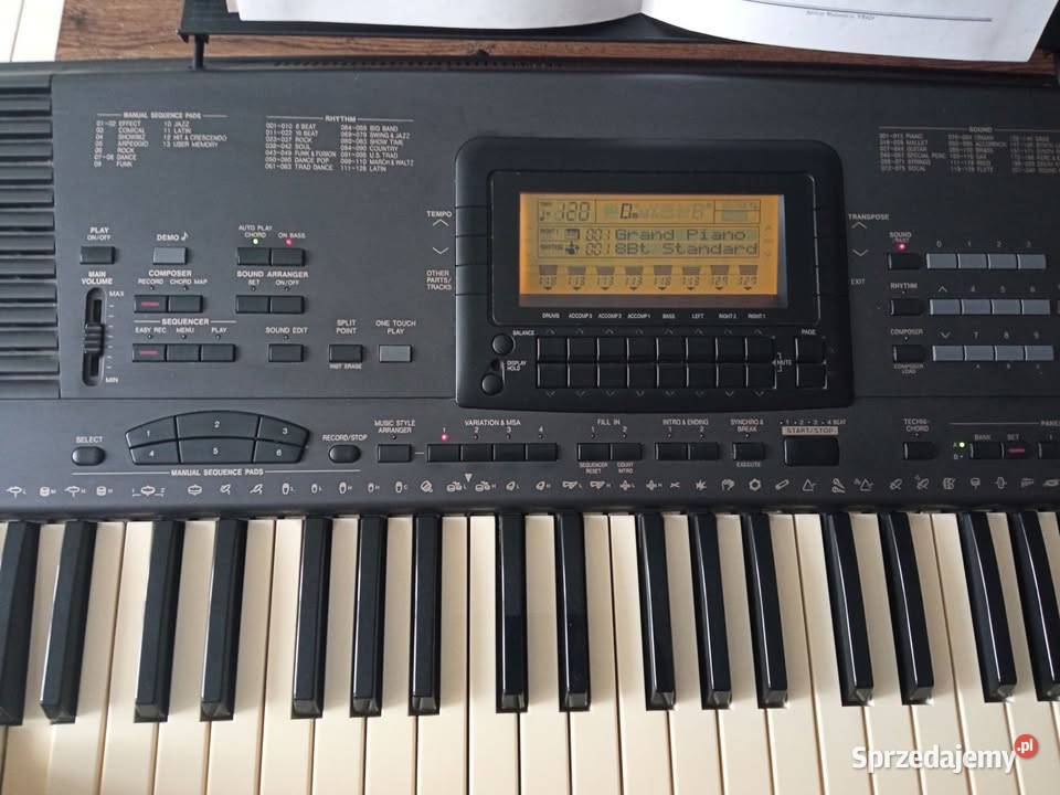 keyboard technics KN 920 organy syntezator Instrumenty klawiszowe i MIDI