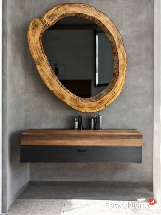 Loftowe lustra drewniane plaster pnia do Rzeszów