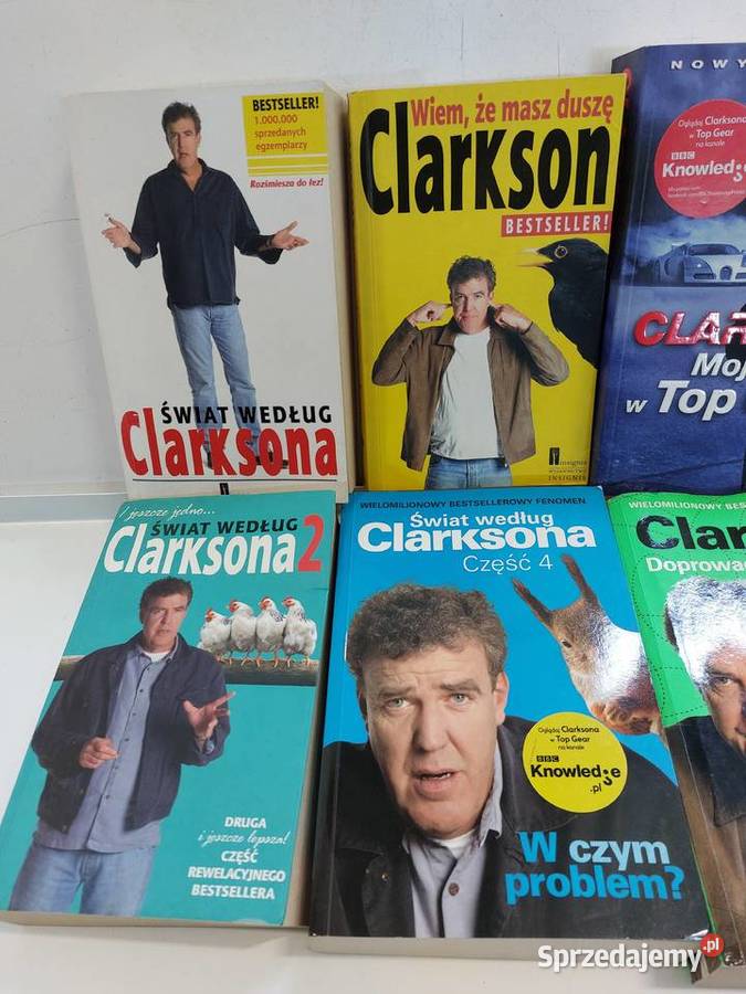 Zestaw książek Jeremy Clarkson 12 Warszawa