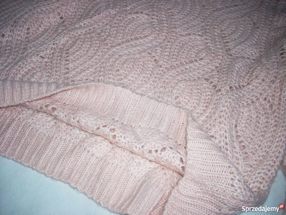 HM sweter Pudrowy NOWY elegancki 40 L Nowy Sącz