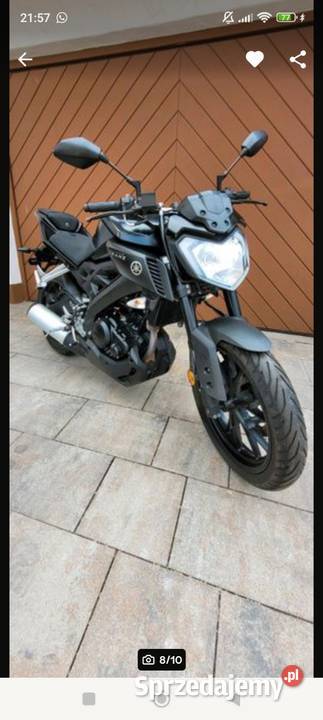 Yamaha mt 125 Super stan niski przebieg mat Yamaha Połaniec