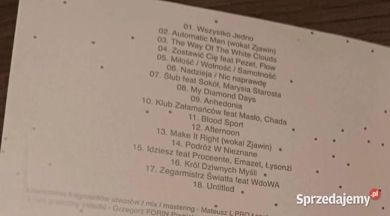 Zjawin Wszystko Jedno 2CD Opole