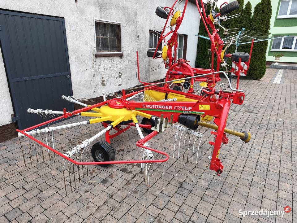 Zgrabiarka POTTINGER eurotop 340n wielkopolskie Rusko sprzedam