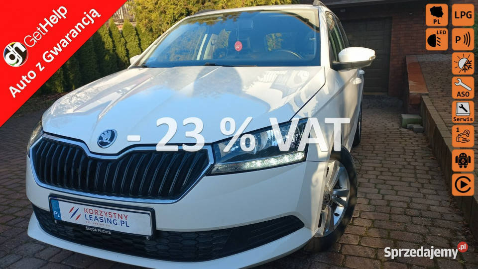 koda Fabia 10 MPILPG Fabryczne Landi Renzo Salon Gdańsk sprzedam