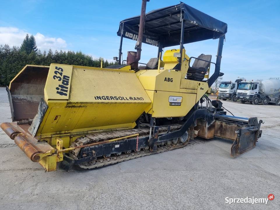 Rozkładarka AGB TITAN 325 kruszywomasa Tomaszów Lubelski