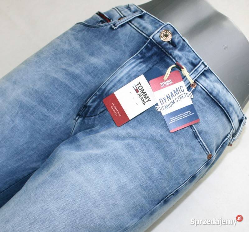 Tommy Hilfiger damskie jeansy TJ Sylvia rurki Tarnowskie Góry