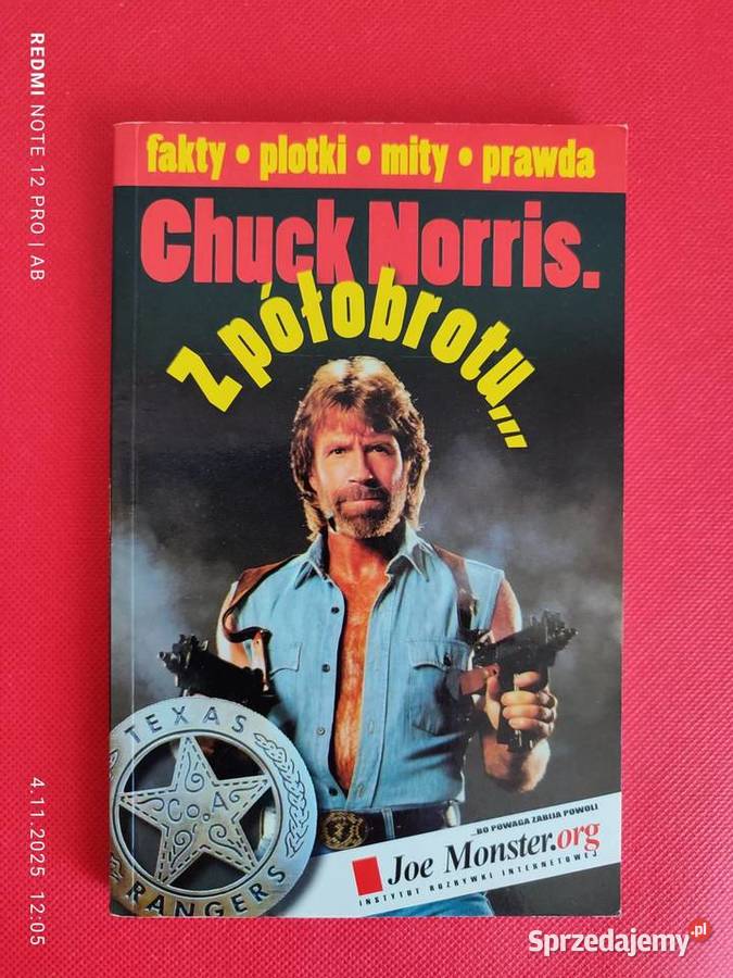 Chuck Norris Z półobrotu ISBN 8360159017 Proza i poezja Katowice