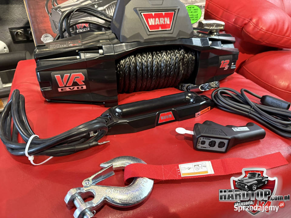 Wyciągarka elektryczna WARN VR EVO 12S Lina warmińsko-mazurskie Pasłęk