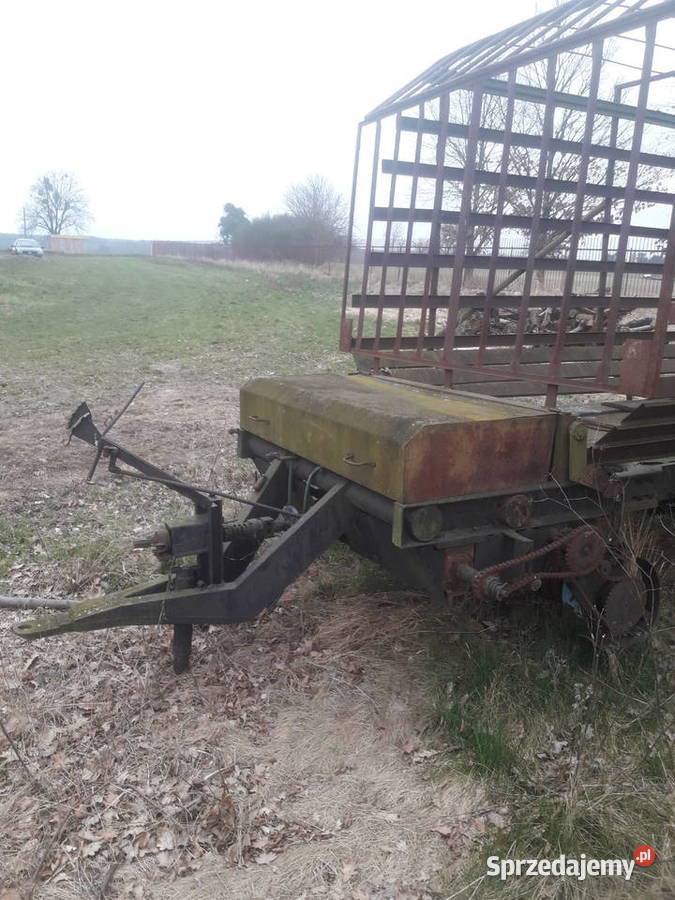 Przyczepa samozbierająca nieuszkodzony Poznań