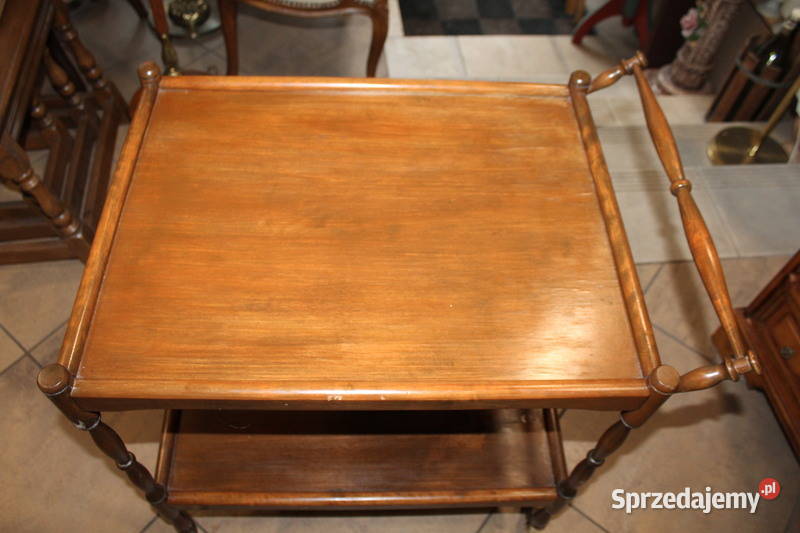 Drewniany wózek do serwowania 137