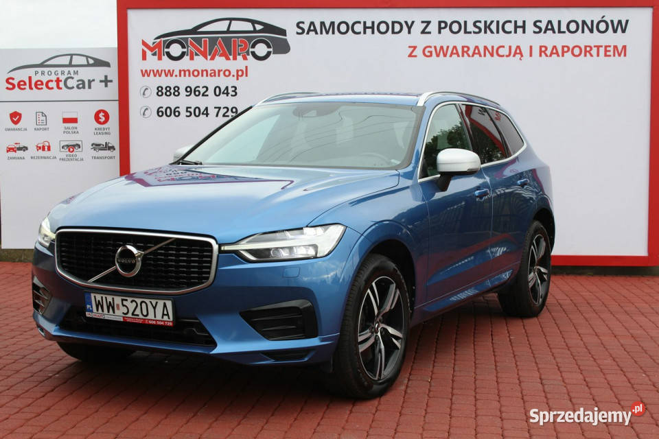 Volvo XC 60 RDESIGN 20 D4 190 AWD Salon serwisowany w ASO Włocławek