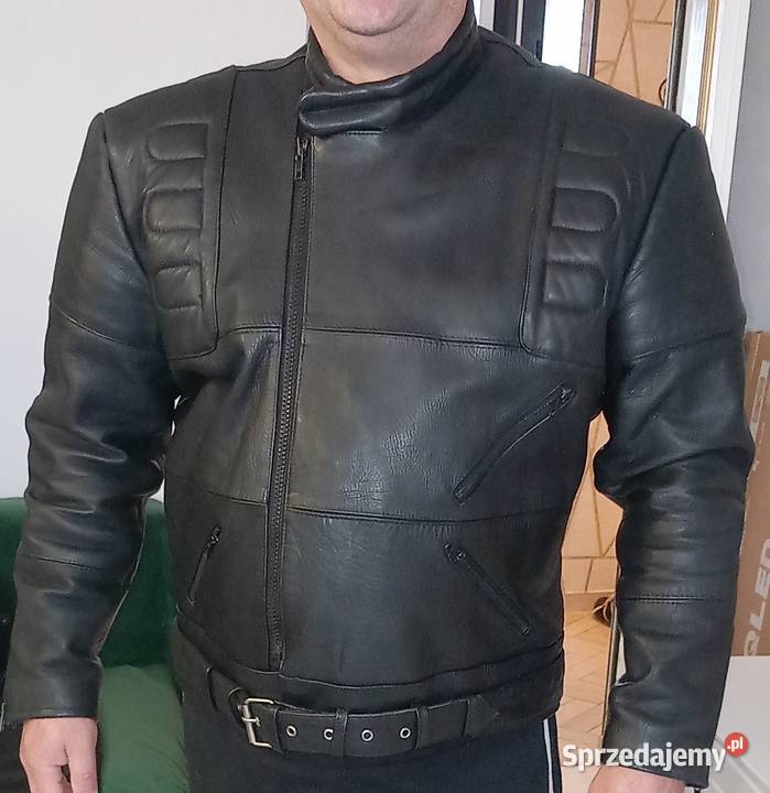 Kurtka Motocyklowa Ramoneska skóra naturalna Pozostałe Sosnowiec