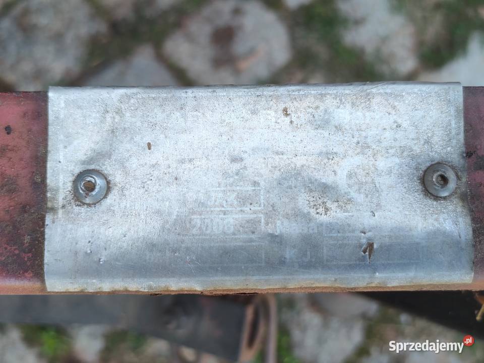 Przetrząsarka karuzela dwugwiazdowa Toszek