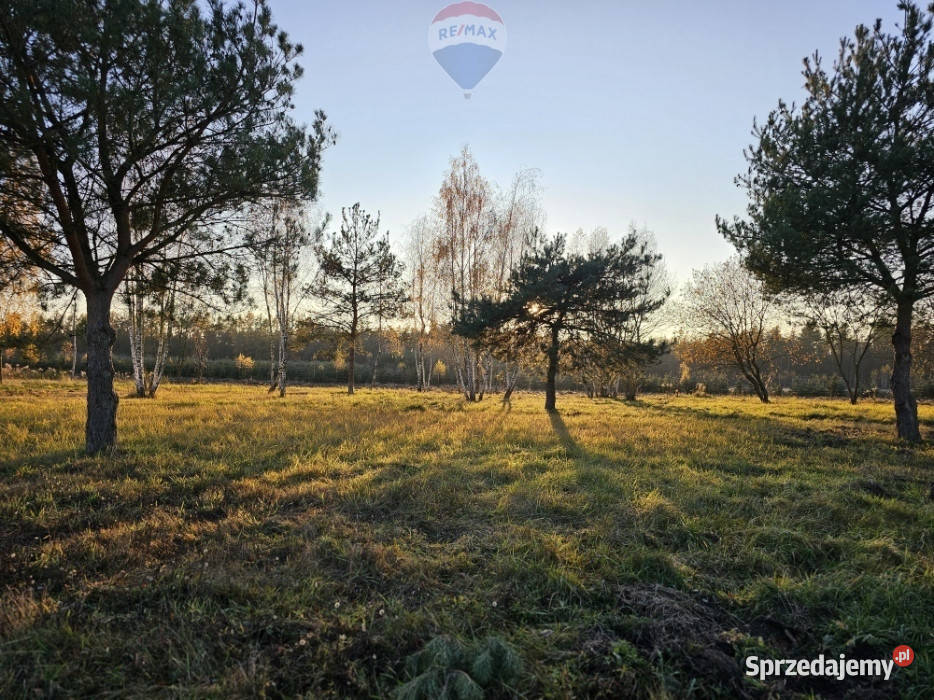 Działka budowlana z MPZP w dolinie Jeziorki 42m Józefów