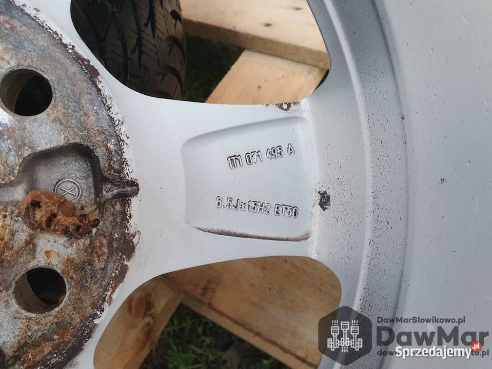 VW Touran aluminiowe felgi 65Jx15 ET50 aluminiowe Samochodowe Słowikowo