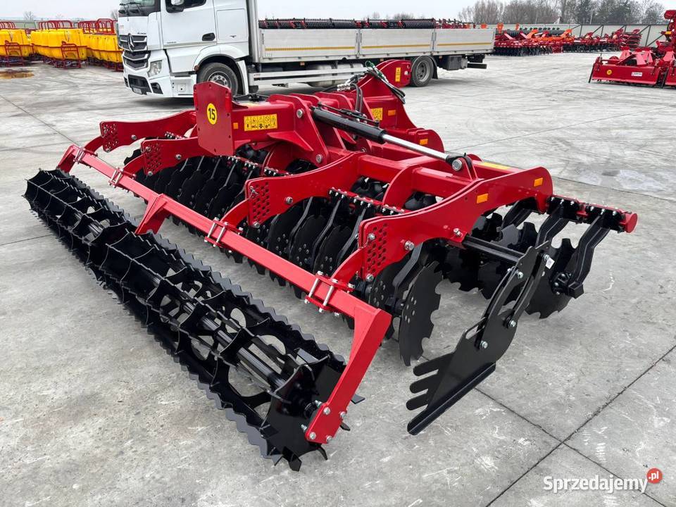 Brona talerzowa hydrauliczna ciężka 4m 45m5m 55m nieuszkodzony kujawsko-pomorskie Miechowice