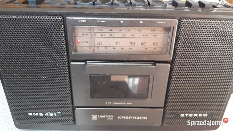 Radiomagnetofon RMS 451 Kasprzak Warszawa
